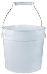 Rocky Mountain Goods 1 Gallon Bucket with Lid and Handle - Water Tight Paint Pail - Multi Use Utility Bucket - Durable Saturn Rings Leak-Proof Lid - Thick Uniform Walls for Stacking Strength