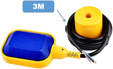 3M 9.8ft Cable Float Switch, Water Level Controller, Universal Limit Switch, Suitable for Automatic Control of Water Tank Pumps, Water Tanks, Industrial Tanks, or Sewage Systems, IP68 Waterproof.