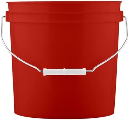 House Naturals 2 Gallon Buckets pails with Lids - Food Grade - BPA Free Plastic containers -(Pack of 3) Made in USA