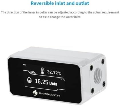 BarrowCH OLED Temperature Display with Alarm and Intelligent Shutdown