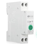 1-16A TUYA Smart WiFi Circuit Breaker, 90-300V Wide Voltage, Smart Life/Tuya APP Remote Control, Timer Functions, Overload & Short-Circuit Protection, Compatible for Alexa Google Home, DIN Rail