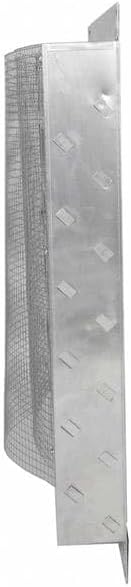 Fixed Height, Adjustable Width Intake Louver, Dayton, 4F954