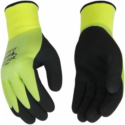 Kinco - Hydroflector Lined Waterproof Latex Work Gloves, Extra Warm, (1786P)