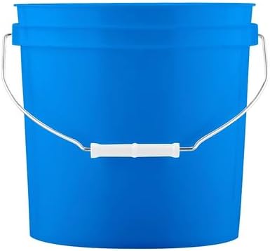 House Naturals 2 Gallon Buckets pails with Lids - Food Grade - BPA Free Plastic containers -(Pack of 3) Made in USA
