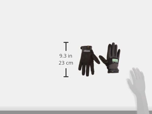 Ironclad EXO Pro Water Resistant; Work Gloves, (1 Pair), EXO2-MWR-02-S, Black / Gray