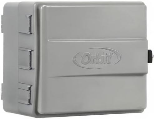 Orbit 57095 Outdoor Sprinkler Controller Cabinet with GFCI