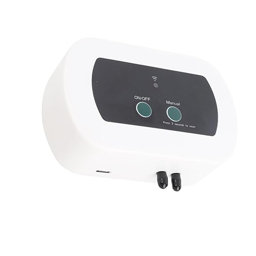 WiFi Drip Irrigation System for 10 Plants App Controlled Automatic Watering Kit with 400ml/min,IP65 Rated