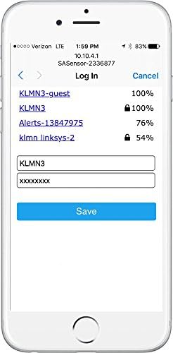Water and Temperature Alert with Text Message and Email Notifications, Dual sensors