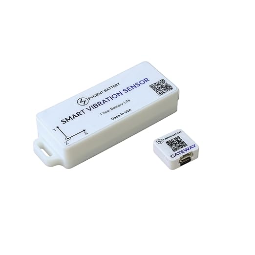 EVB WiFi Monitoring Sensor | AI Learning Equipment Impact Event & Runtime Monitor | Learn Mode | 2.4GHz Wi-Fi & 1 Month Portal Access | Equipment, EV & R&D Monitoring