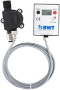 BWT Aquameter LF Water Filter Meter 3/8" with LCD Display – Low Flow (10–100 l/h) – For Espresso Machines – Compatible with BWT Bestmax & Besttaste Filters