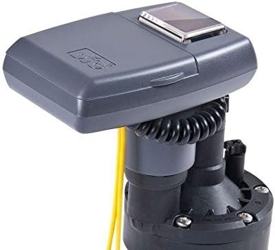 One Stop Outdoor Single Station Solar Powered Irrigation Controller/Garden Watering Timer with Manual Valve Actuator - LEIT1-MVA DIG (Also Compatible with Hydroponics Systems)