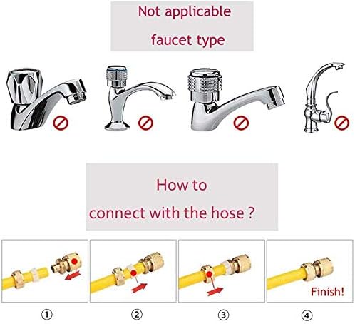 Sprinkler Controller Garden Flush Hose Nozzle Kit with Nozzle Connector Heavy Duty Hose Nozzle Kit for High Pressure Suitable for Lawn Automatic Water Irrigation Control System