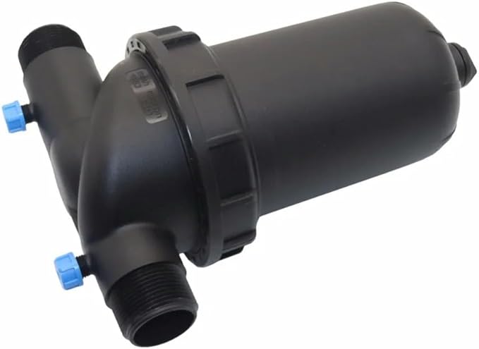 Water Filter, 120 Mesh Disc Garden Irrigation System Strainer 1.25" 1.5" 2" Male Thread Hose Pipe Water Pump Filtering Impurities(1.5 inch)