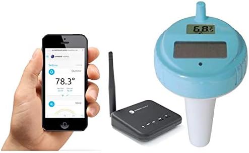 Ambient Weather WS-100-F007PF Smart Home Weather Station WiFi Module w/Pool & Spa Sensor