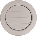 Valterra A10-3360VP Dampered Heating and A/C Register with 360° Rotation - 5-13/16" ID x 6-7/8", Beige
