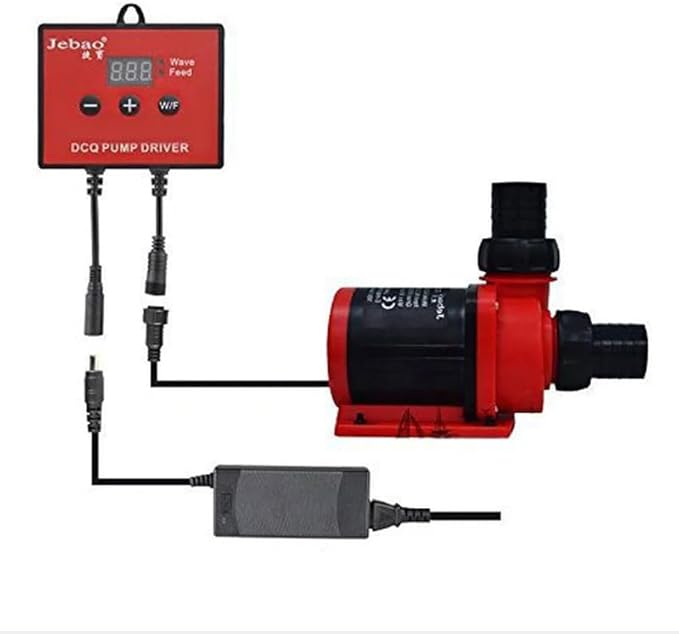 Jebao DCQ Series DCQ-10000 LCD Display Controllable DC Return Aquarium Fish Tank Water Pump