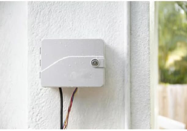 6-Station Smart WiFi Irrigation Controller Timer, Indoor/Outdoor Sprinkler System Controller, App Controlled Automatic Watering Timer with Weather-Based Scheduling