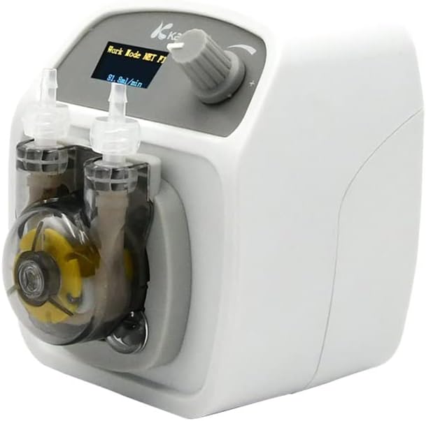 Kamoer KXP100 0.01-110ml/min low flow intelligent programmable peristaltic pump 24V adjustable aquarium dosing pump Support WiFi remote control LCD display power off memory