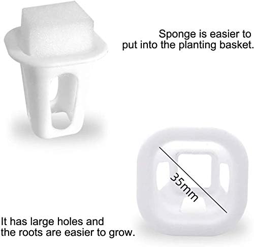 Hydroponics Growing System Kit 72 Plant Sites 4 Layers Food-Grade PVC-U Pipes Hydroponic Grow Kit Gardening System with Water Pump, Timer,Net Pots and Sponge for Vegetables,Fruits,Herb