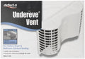 Deflect-O Undereave Vent 2-1/4 " H X 7 " W X 10-1/8 " L, 4-13/16 " White
