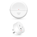 NineLeaf Wireless Motion Sensor Outlet, 15A/1500W, Adjustable Sensing Mode, 260FT Wireless Light Switch Transmitter, No Wiring, Long Time Delay, for Lights, Bathroom Fan, Garage(1Sensor 1Plug)