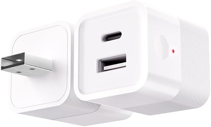 Tuya app Micro WIFI USB adaptor, Smart 5-12V DC outlet Switch,Remote Timer your USB device by Phone app,Compatible with Alexa Google Home