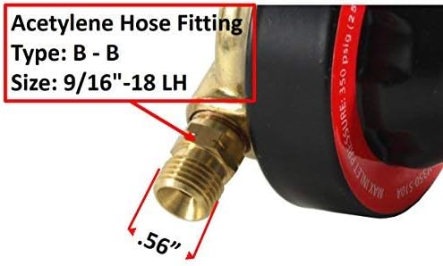 SÜA - Oxygen and Acetylene Regulators Combo - V350 Series