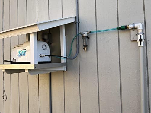 App Controlled High Pressure Misting Mister System Kit 1000 PSI Stainless Steel Tubing DIY Patio Greenhouse (54' w/ 27-.008" Nozzles for Very Hot Dry Climates, Nyon Tubing)