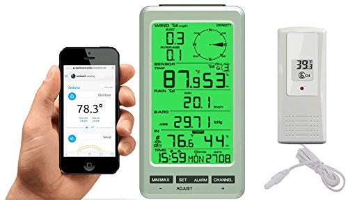 Ambient Weather WS-50-F007TP WiFi Smart Thermometer Probe with Remote Monitoring and Alerts