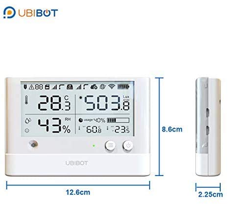 Wireless Remote Smart Temperature Humidity Ambient Light Sensor WiFi 24/7 Monitoring, Alerts & History Data Logger Monitor from Anywhere, Anytime! IFTTT Notification (WS1 Pro WiFi &Sim)