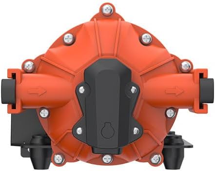 SEAFLO 53-Series DC Diaphragm Water Pump – 7.0 GPM, 60 PSI, 12V | Heavy-Duty, Self-Priming, Bypass with Pressure Switch, Continuous Duty, 4-Year Warranty