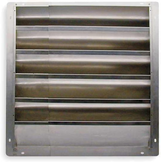 Fixed Height, Adjustable Width Intake Louver, Dayton, 4F954