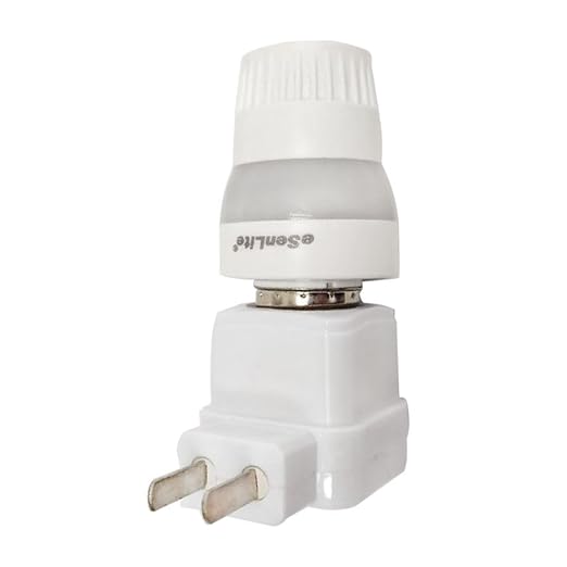 Radar Motion Sensor Lamp Socket Adapter – E26/E27 Retrofit Smart Light Upgrade for Indoor & Covered Outdoor Spaces, Hidden Motion Detector for Garage Hallway Basement