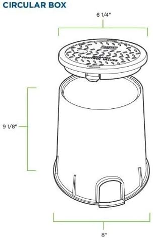 Orbit Round Sprinkler System Valve Box - Automatic Irrigation (2)