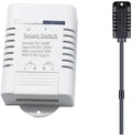 eWeLink Smart 16A Switch with Temperature and Humidity Monitoring, WiFi Thermostat Controller Compatible with Alexa Google Home (Temperature and Humidity)