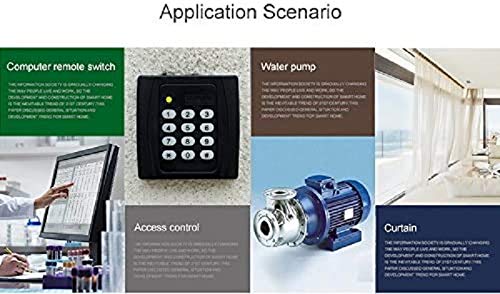 WiFi Wireless Smart Switch Relay Module for Smart Home 5V 5V/12V，Ba Applied to Access Control, Turn on PC, Garage Door (1CH Smart Life app)