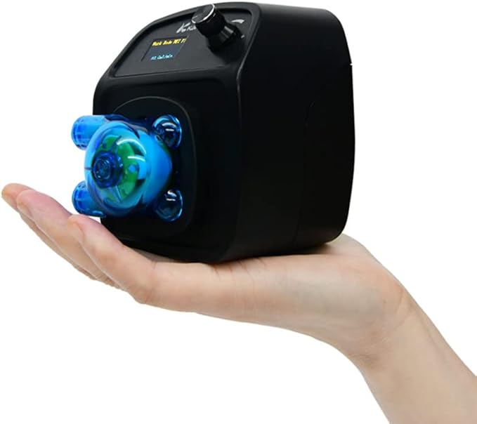 Kamoer X1 PRO-T2 small programmable auto aquarium dosing pump 24V 110 ml/min calcium pump wifi control low flow stepper motor adjustable peristaltic pump