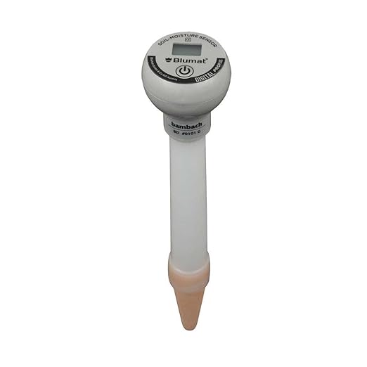 Blumat Moisture Meter for Plants - Accurate Soil Moisture Meter - Easy to Use Advanced Water Meter for Gardening (Moisture Meter with Cap)