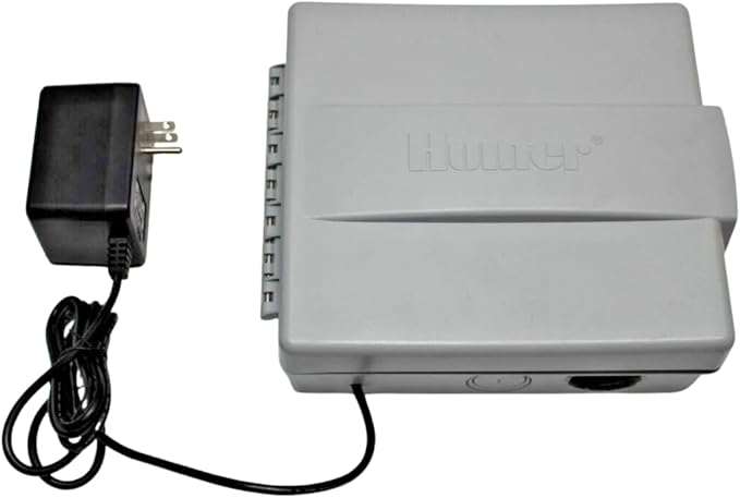 Hunter Industries Hydrawise Pro-HC 6-Station Indoor Wi-Fi Irrigation Controller,Gray