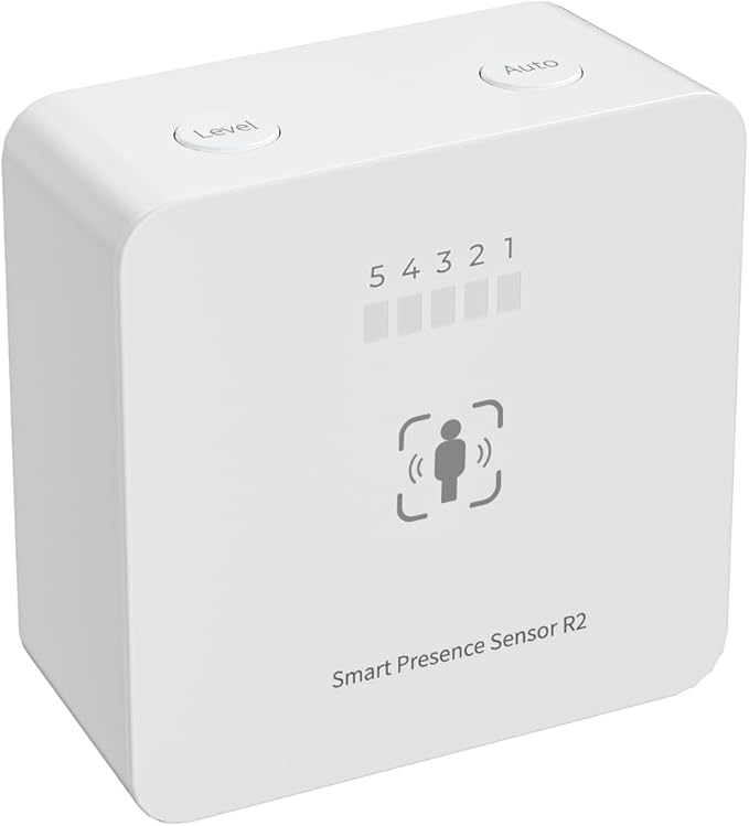 THIRDREALITY Presence Sensor R2,24GHz mmWave Radar,Adjustable Sensitivity,Zigbee Hub Required,Battery Powered,Support Home Assistant,SmartThings,Homey,Hubitat or Echo Devices with Built-in Zigbee hub