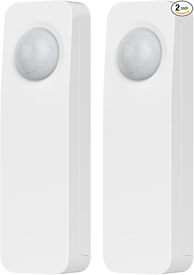 THIRDREALITY Zigbee Motion Sensor 2 Pack, Zigbee Hub Required, Pet Friendly, Work with Home Assistant,SmartThings, Aeotec,Homey, Hubitat or Echo Devices with Built-in Zigbee hub