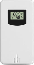Digital Indoor Outdoor Wireless Remote Sensor, Temperature and Humidity Meters, Sutible for Weather Station with Rain Gauge (3378R)