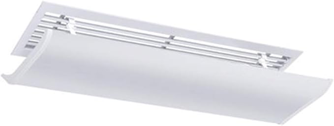 Air Deflector Adjustable Heat and Air Deflector for Sidewall Ceiling Vents RV, Home HVAC, AC and Ceiling Registers 23" Inch White