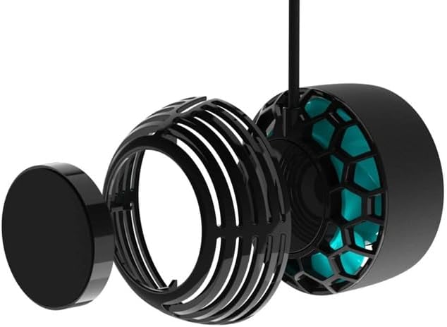 AquaIllumination AI Nero 5 Submersible Wavemaker Pump, 3,000 GPH High-Flow Water Circulation for Saltwater, Reef & Marine Aquariums, Compact Quiet Design with Fish Guard & Magnetic Mount