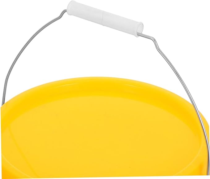 Heavy Duty Plastic Bucket with Lid Portable Water Pail with Handle Leakproof for Household Use Versatile Storage for Food Liquids Stackable Design