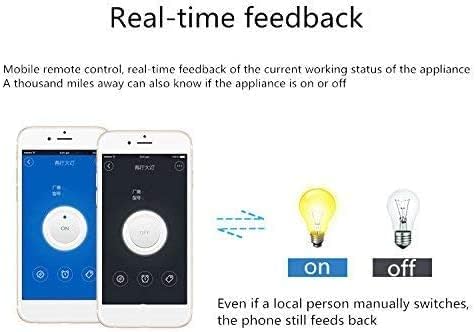 WiFi Wireless Smart Switch Relay Module for Smart Home 5V 5V/12V，Ba Applied to Access Control, Turn on PC, Garage Door (5v)