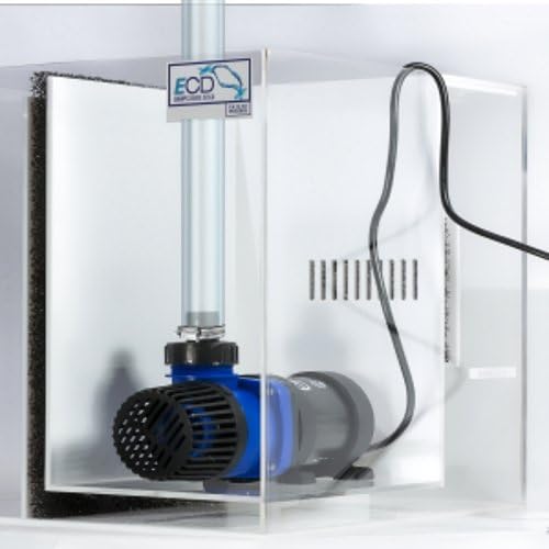 CURRENT USA eFlux DC Flow Pump with Control 3170 GPH | Loop Controllable Aquarium DC Return 635-3170 GPH | Quiet, Submersible or External | Fish Tank, Sump, Pond, Freshwater and Saltwater Marine Use
