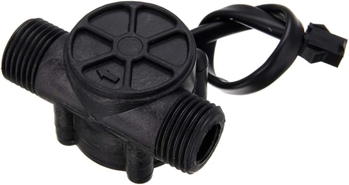 HiLetgo G1/2" Water Flow Hall Sensor Switch 1-30L/min 1.75MPa Flow Meter Flowmeter Counter Water Flow Sensor