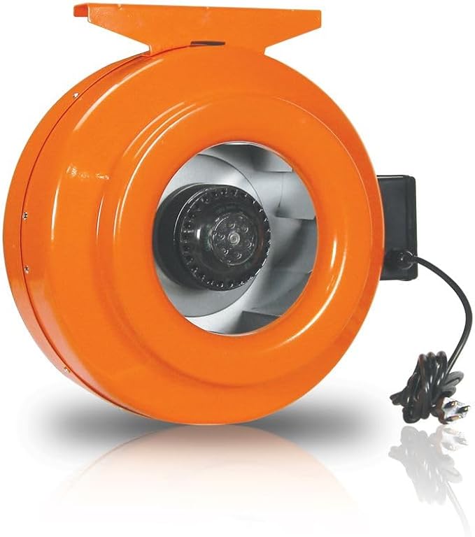 High-Velocity 12-Inch Inline Duct Fan