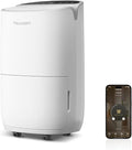 Energy Star Smart Dehumidifier for Home & Basement, Up to 2000 Sq. Ft, 35 Pints (95°F, 90% RH), 37dB Ultra Quiet with Sleep Mode, App Control, Child Lock & Continuous Drain Hose Included